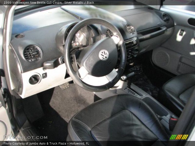 Silver Metallic / Black 1999 Volkswagen New Beetle GLS Coupe