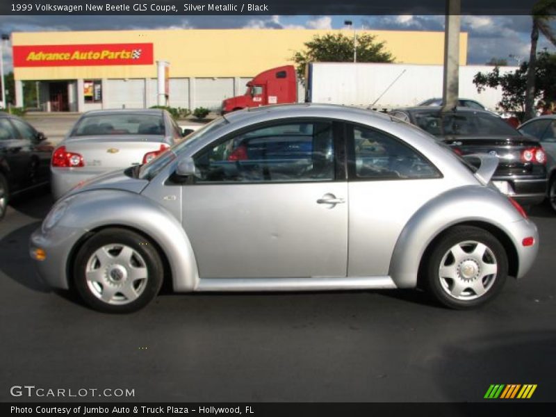 Silver Metallic / Black 1999 Volkswagen New Beetle GLS Coupe