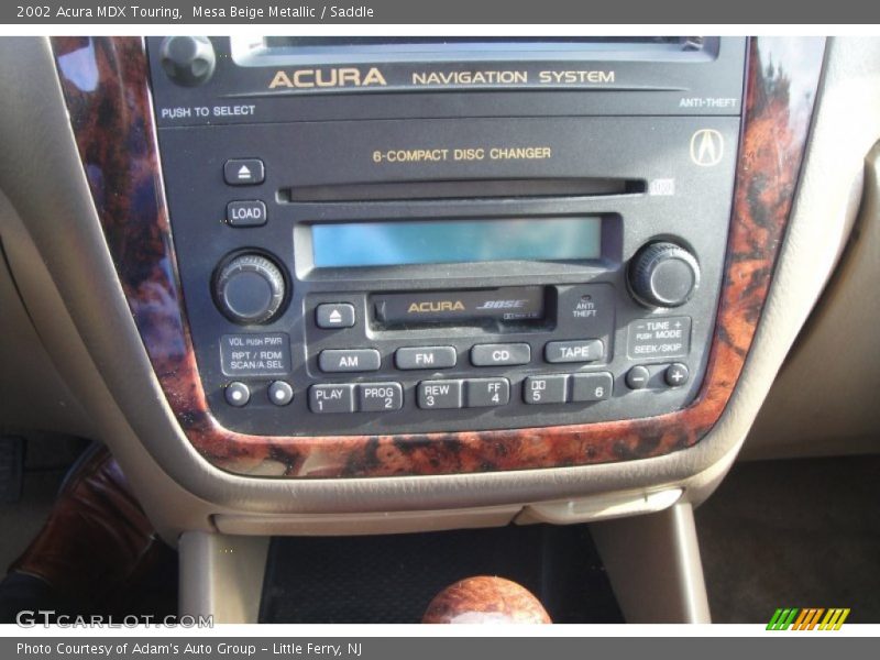 Mesa Beige Metallic / Saddle 2002 Acura MDX Touring