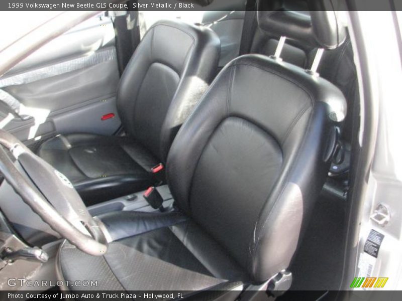 Silver Metallic / Black 1999 Volkswagen New Beetle GLS Coupe