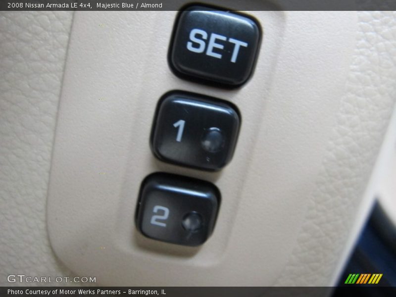 Majestic Blue / Almond 2008 Nissan Armada LE 4x4