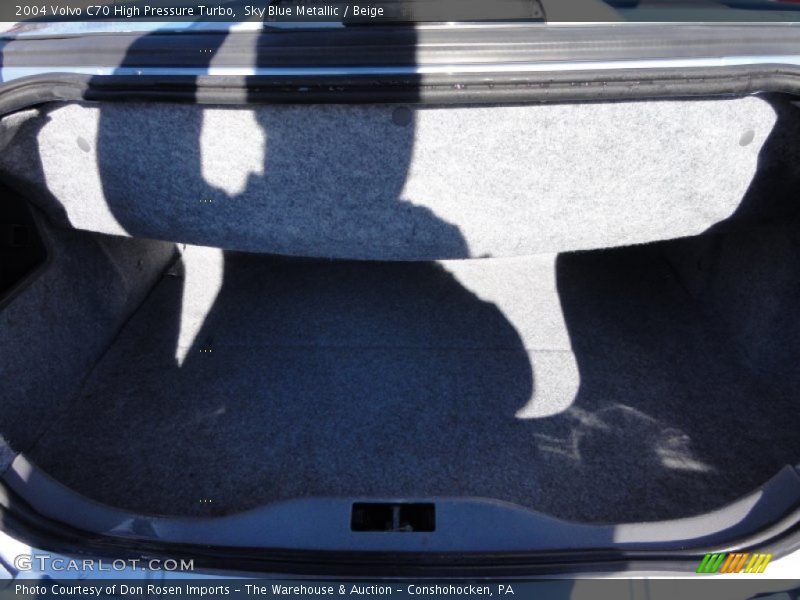 Sky Blue Metallic / Beige 2004 Volvo C70 High Pressure Turbo