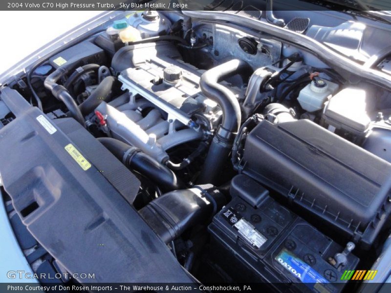 2004 C70 High Pressure Turbo Engine - 2.3 Liter HP Turbocharged DOHC 20 Valve Inline 5 Cylinder
