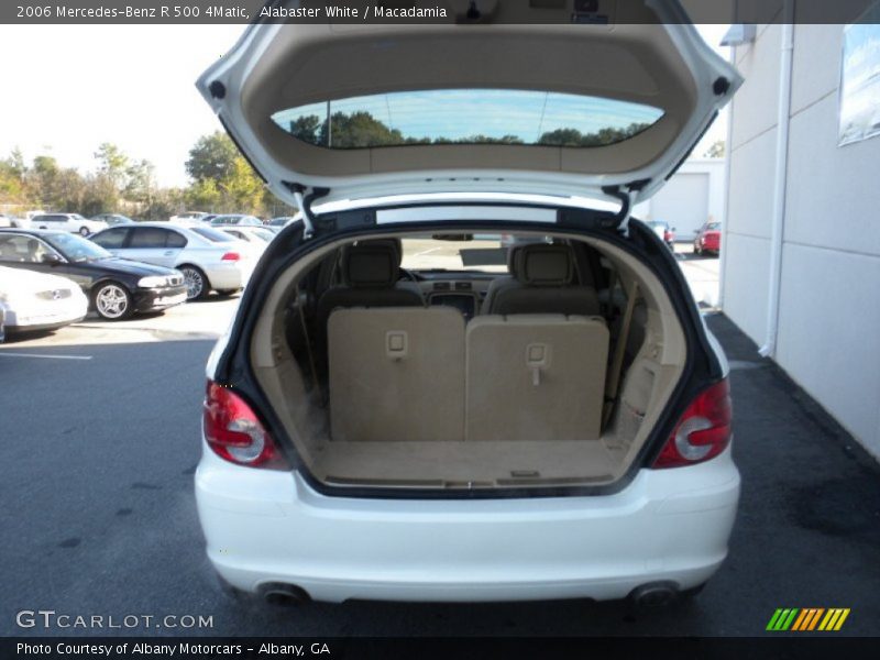 Alabaster White / Macadamia 2006 Mercedes-Benz R 500 4Matic