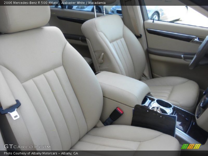 Alabaster White / Macadamia 2006 Mercedes-Benz R 500 4Matic