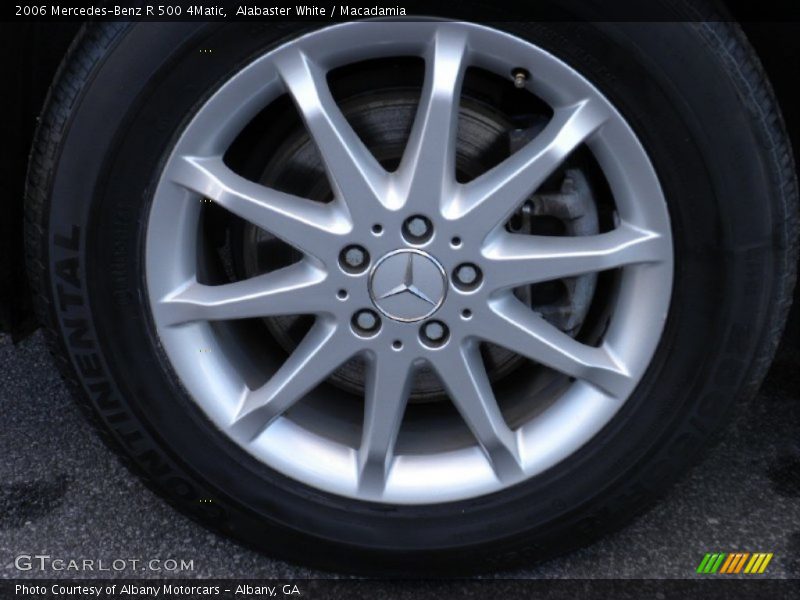 Alabaster White / Macadamia 2006 Mercedes-Benz R 500 4Matic