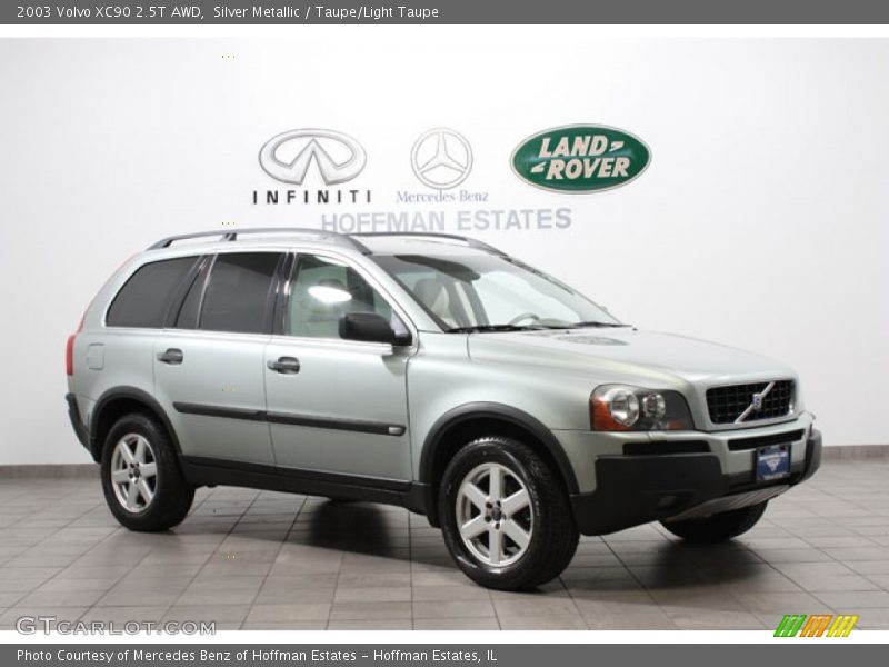 Silver Metallic / Taupe/Light Taupe 2003 Volvo XC90 2.5T AWD