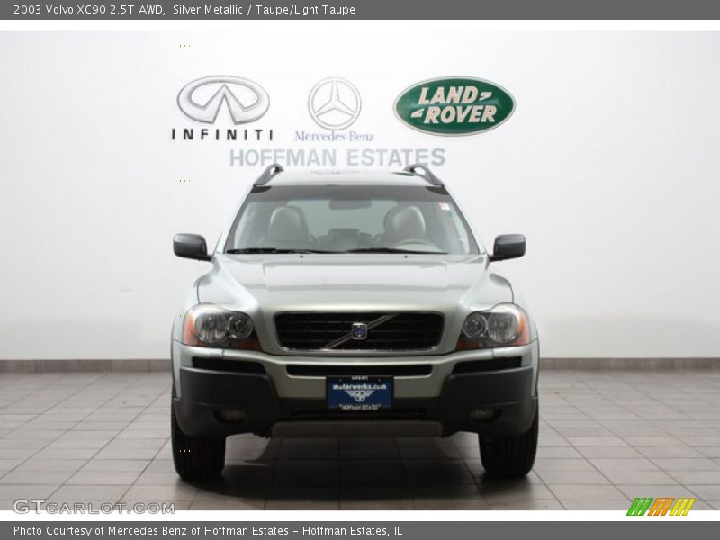 Silver Metallic / Taupe/Light Taupe 2003 Volvo XC90 2.5T AWD