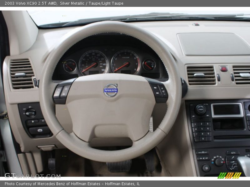 Silver Metallic / Taupe/Light Taupe 2003 Volvo XC90 2.5T AWD