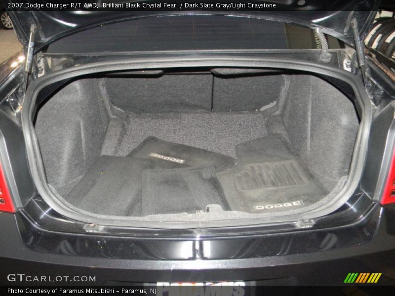 Brilliant Black Crystal Pearl / Dark Slate Gray/Light Graystone 2007 Dodge Charger R/T AWD
