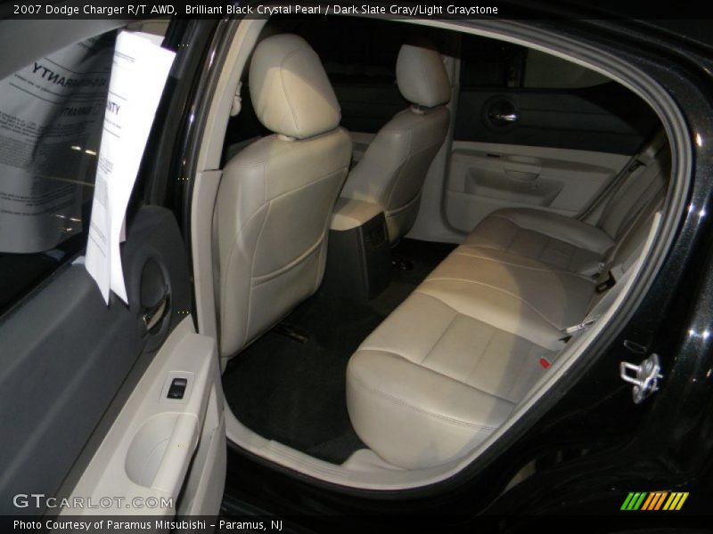 Brilliant Black Crystal Pearl / Dark Slate Gray/Light Graystone 2007 Dodge Charger R/T AWD