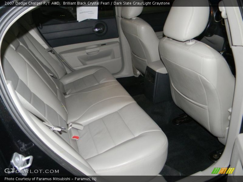 Brilliant Black Crystal Pearl / Dark Slate Gray/Light Graystone 2007 Dodge Charger R/T AWD