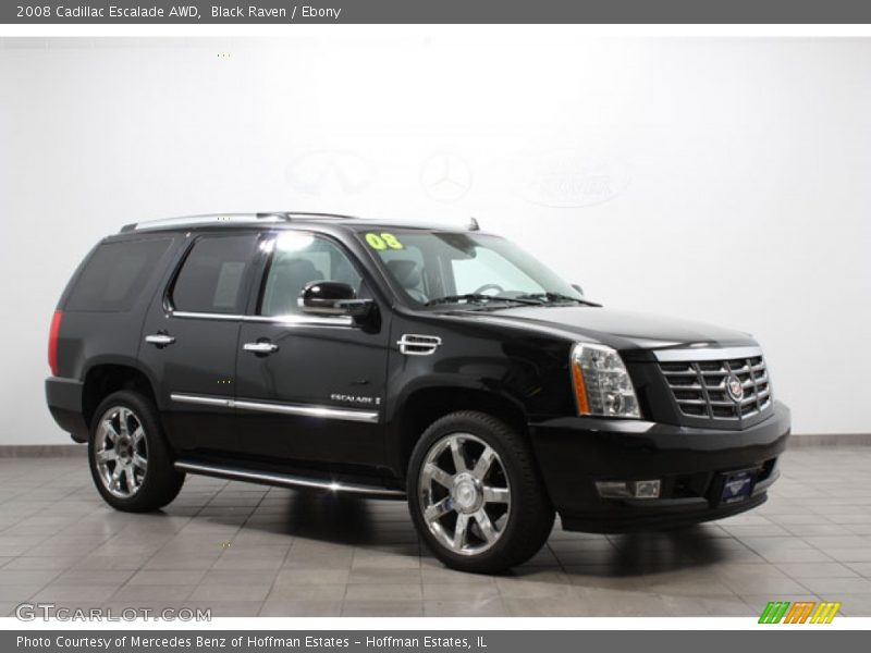 Black Raven / Ebony 2008 Cadillac Escalade AWD