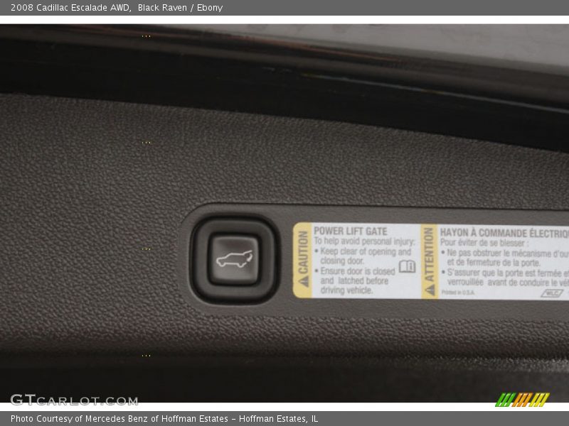Black Raven / Ebony 2008 Cadillac Escalade AWD