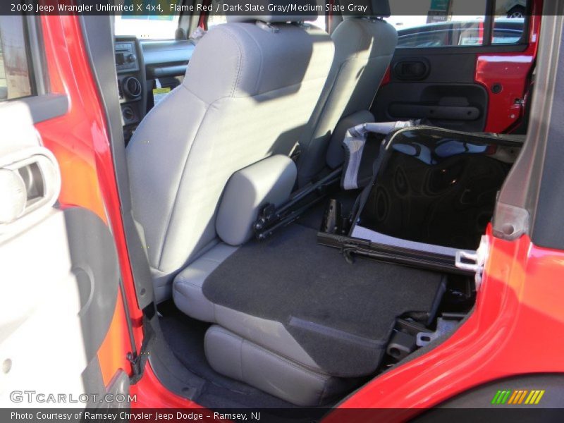 Flame Red / Dark Slate Gray/Medium Slate Gray 2009 Jeep Wrangler Unlimited X 4x4