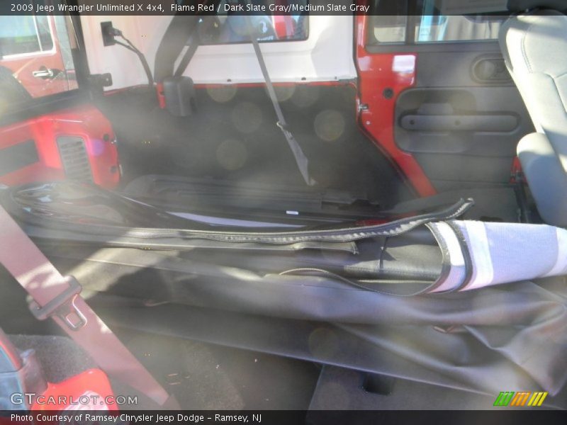 Flame Red / Dark Slate Gray/Medium Slate Gray 2009 Jeep Wrangler Unlimited X 4x4