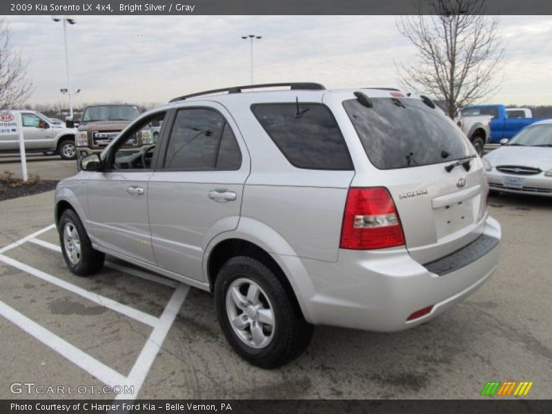 Bright Silver / Gray 2009 Kia Sorento LX 4x4