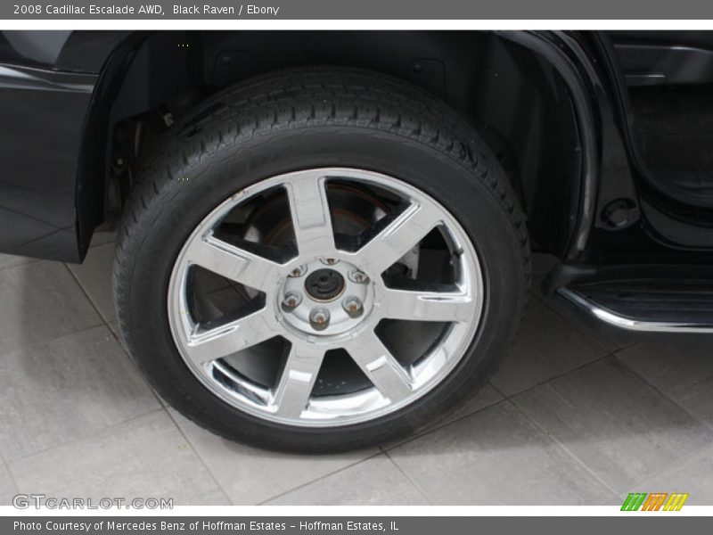 Black Raven / Ebony 2008 Cadillac Escalade AWD