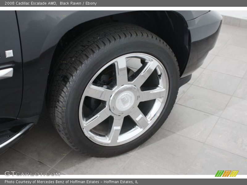 Black Raven / Ebony 2008 Cadillac Escalade AWD