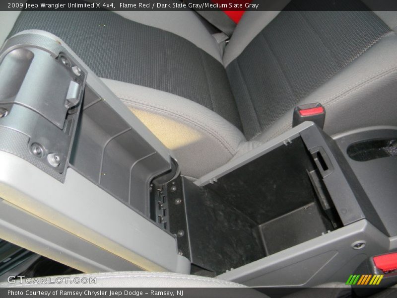 Flame Red / Dark Slate Gray/Medium Slate Gray 2009 Jeep Wrangler Unlimited X 4x4
