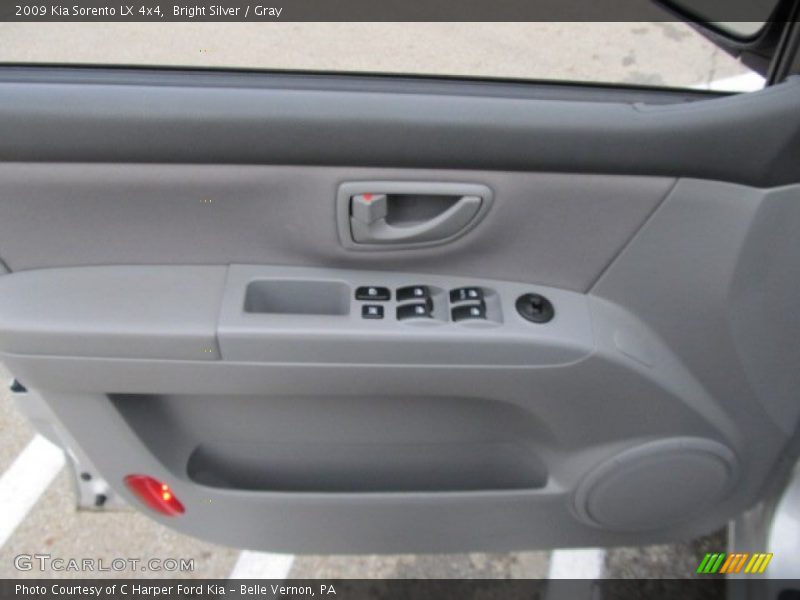 Bright Silver / Gray 2009 Kia Sorento LX 4x4