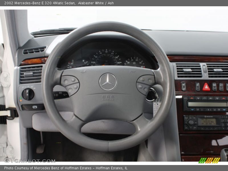 Alabaster White / Ash 2002 Mercedes-Benz E 320 4Matic Sedan