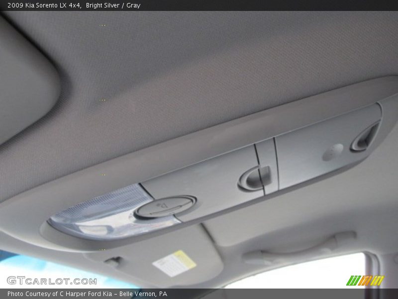 Bright Silver / Gray 2009 Kia Sorento LX 4x4