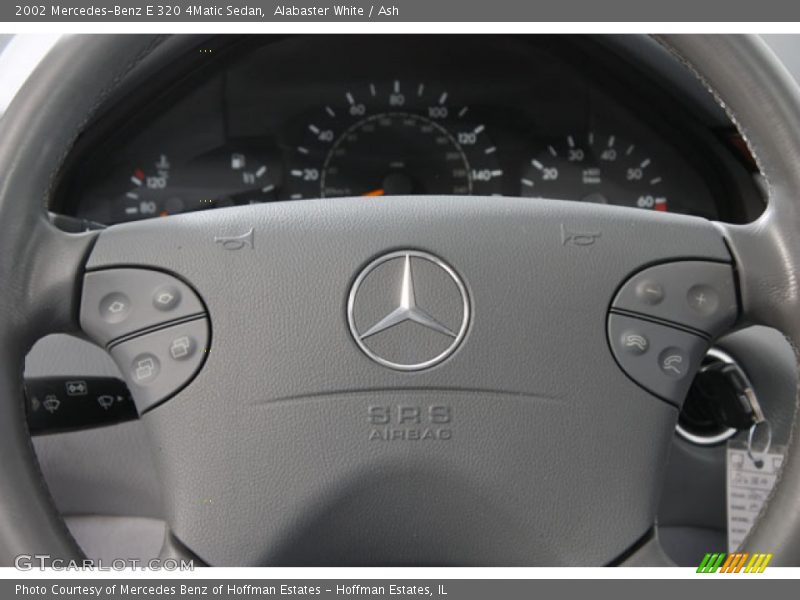 Alabaster White / Ash 2002 Mercedes-Benz E 320 4Matic Sedan