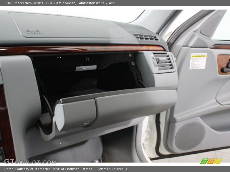 Alabaster White / Ash 2002 Mercedes-Benz E 320 4Matic Sedan