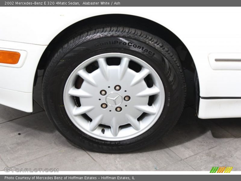 Alabaster White / Ash 2002 Mercedes-Benz E 320 4Matic Sedan