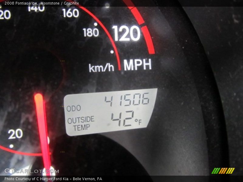 Moonstone / Graphite 2008 Pontiac Vibe
