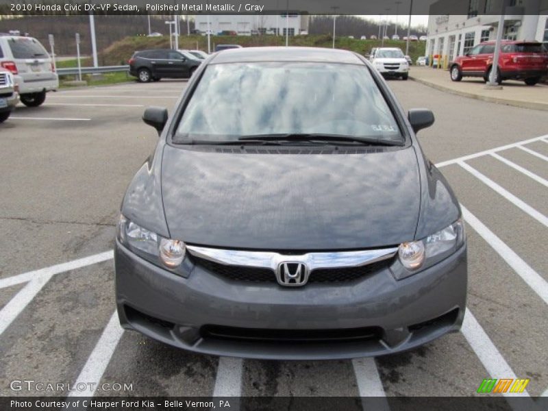 Polished Metal Metallic / Gray 2010 Honda Civic DX-VP Sedan