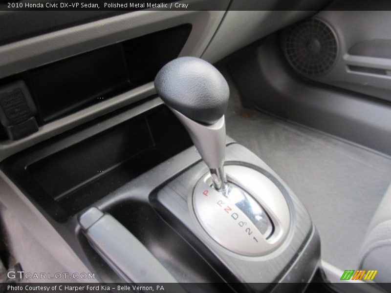 Polished Metal Metallic / Gray 2010 Honda Civic DX-VP Sedan