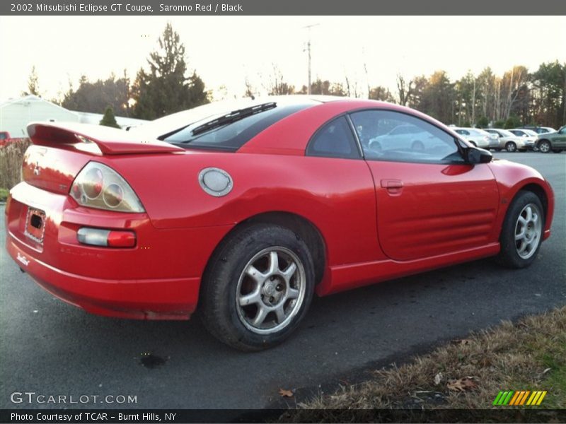 Saronno Red / Black 2002 Mitsubishi Eclipse GT Coupe