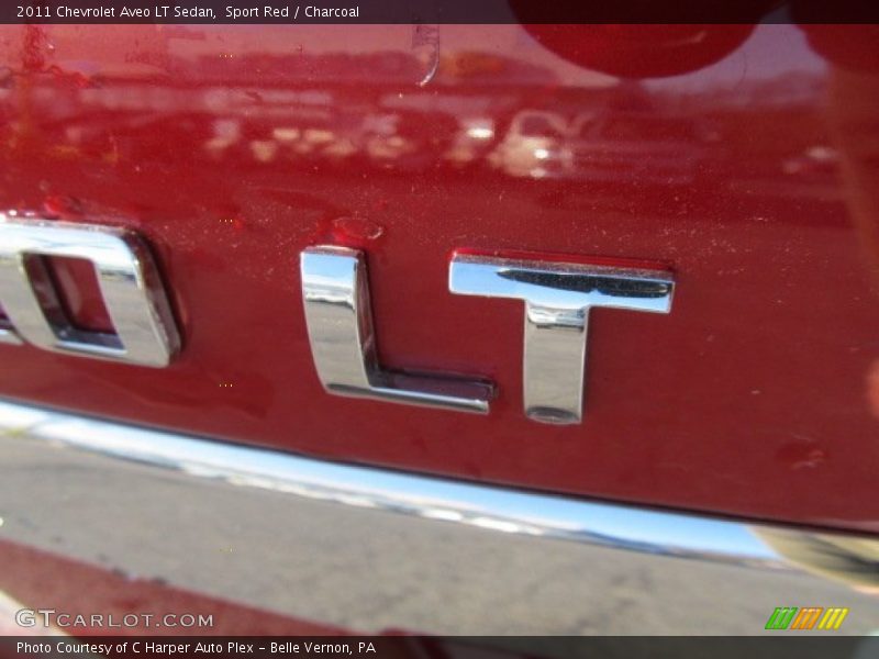 Sport Red / Charcoal 2011 Chevrolet Aveo LT Sedan