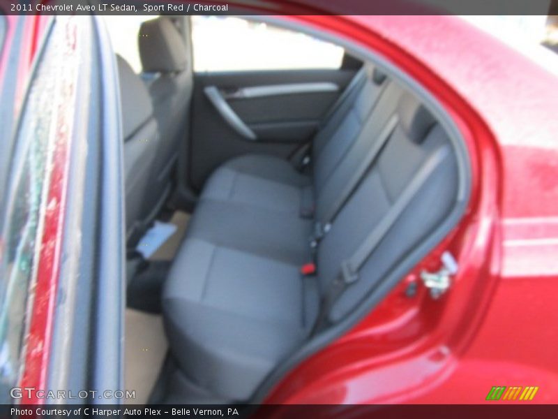 Sport Red / Charcoal 2011 Chevrolet Aveo LT Sedan