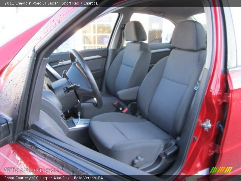 Sport Red / Charcoal 2011 Chevrolet Aveo LT Sedan