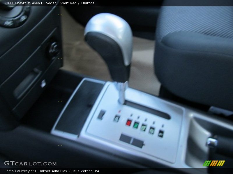 Sport Red / Charcoal 2011 Chevrolet Aveo LT Sedan