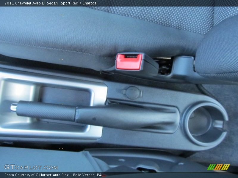 Sport Red / Charcoal 2011 Chevrolet Aveo LT Sedan