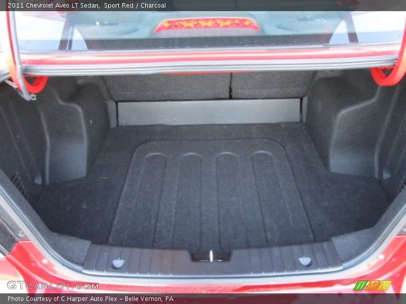 Sport Red / Charcoal 2011 Chevrolet Aveo LT Sedan