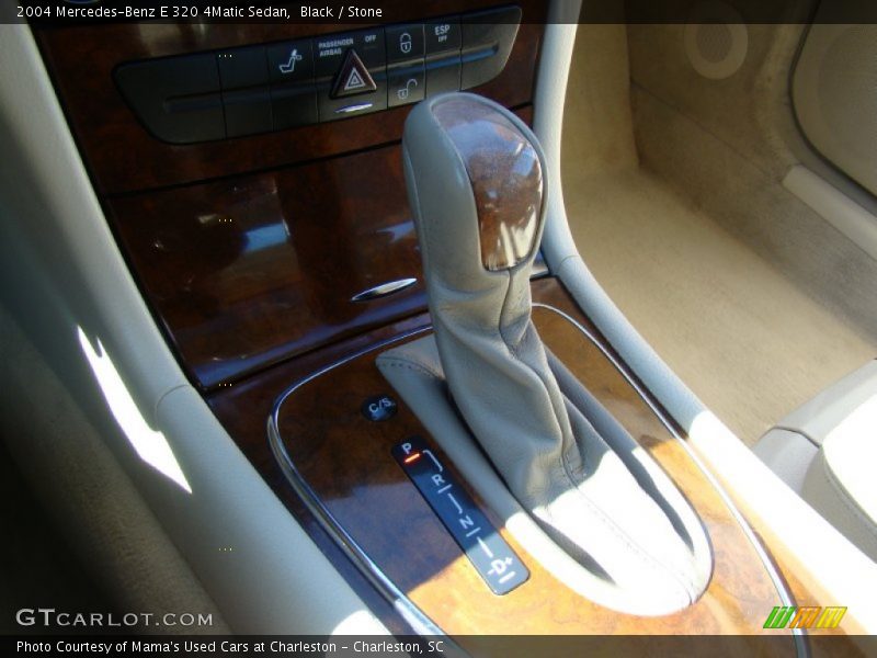 Black / Stone 2004 Mercedes-Benz E 320 4Matic Sedan