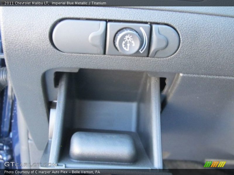 Imperial Blue Metallic / Titanium 2011 Chevrolet Malibu LT