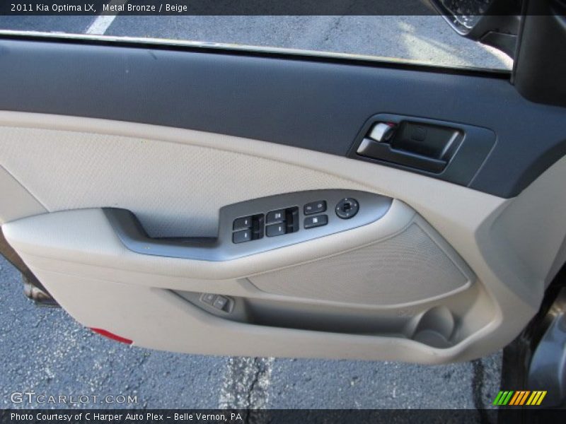 Metal Bronze / Beige 2011 Kia Optima LX
