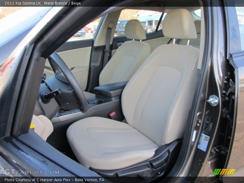 Metal Bronze / Beige 2011 Kia Optima LX