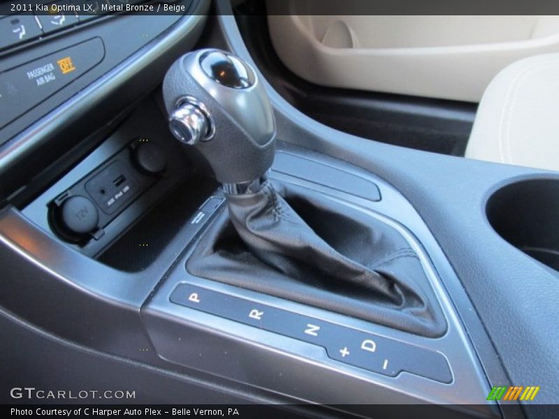 Metal Bronze / Beige 2011 Kia Optima LX