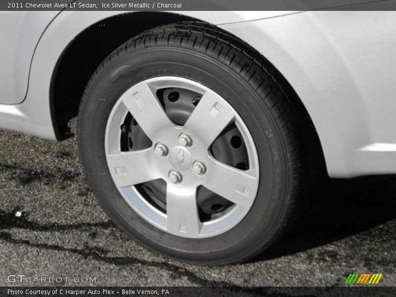 Ice Silver Metallic / Charcoal 2011 Chevrolet Aveo LT Sedan