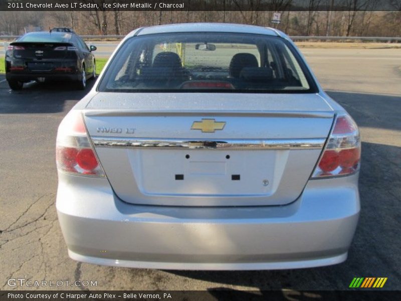 Ice Silver Metallic / Charcoal 2011 Chevrolet Aveo LT Sedan