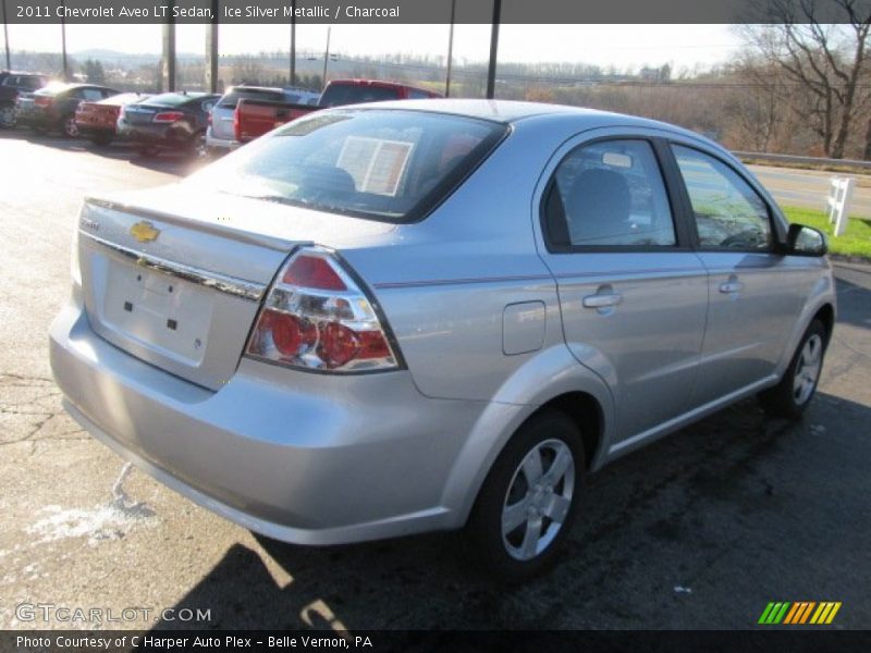 Ice Silver Metallic / Charcoal 2011 Chevrolet Aveo LT Sedan