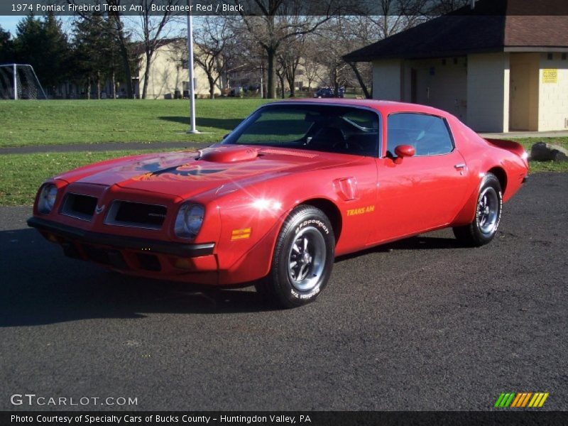 Front 3/4 View of 1974 Firebird Trans Am