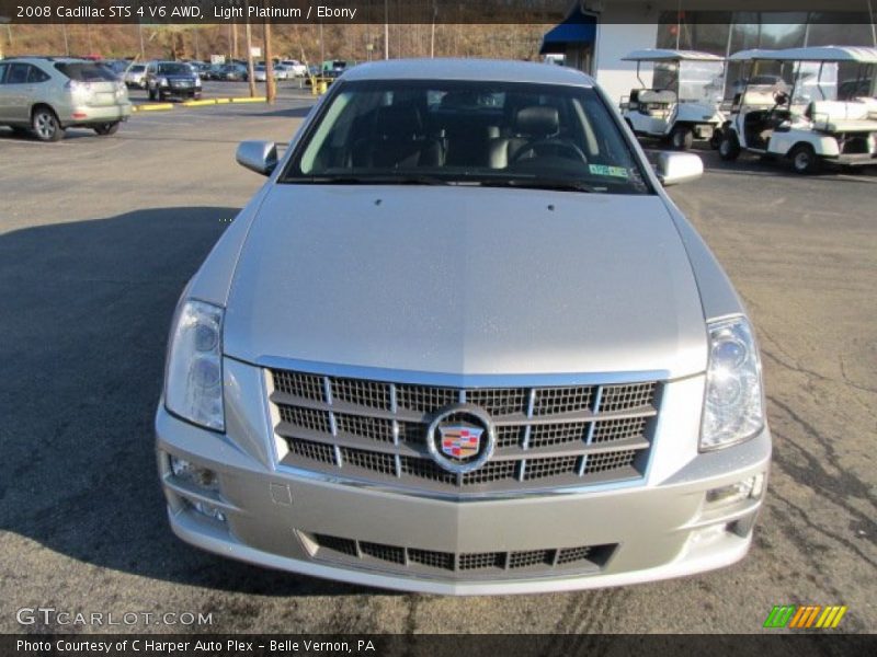 Light Platinum / Ebony 2008 Cadillac STS 4 V6 AWD